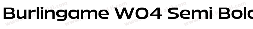 Burlingame W04 Semi Bold字体转换